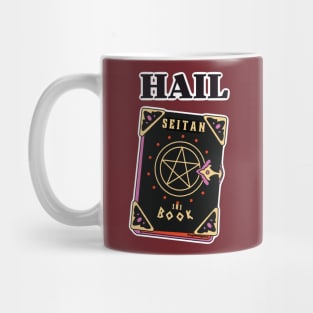 Hail Seitan Vegan Pun Mug